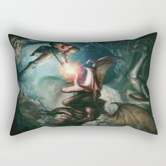 Metroid Rectangular Pillow