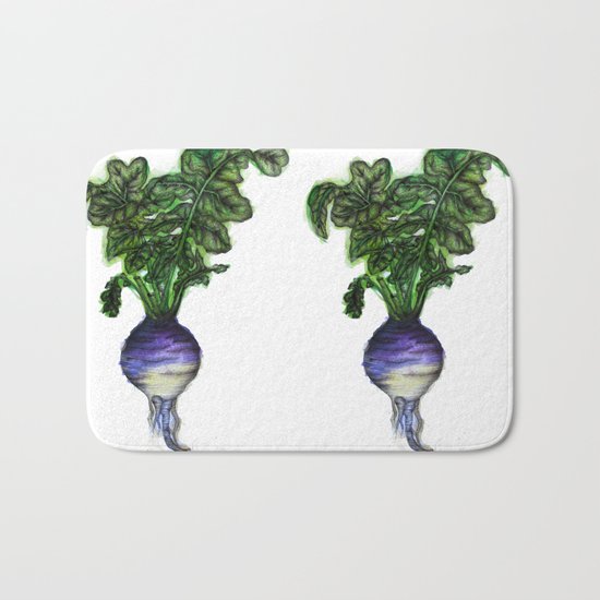 Rooted: The Rutabaga Bath Mat