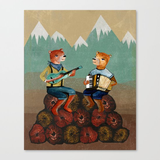 The Foresters Canvas Print