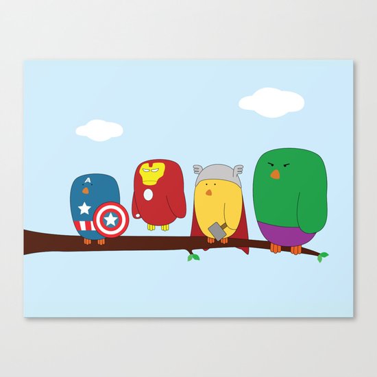 The Avengers Canvas Print