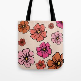 Flower Field Tote Bag