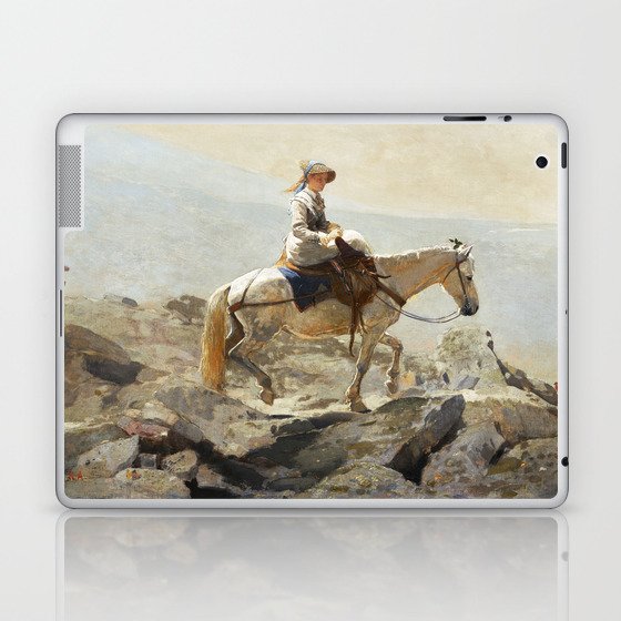 The Bridle Path, White Mountains Laptop & iPad Skin