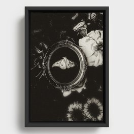 Winged Reflection Framed Canvas