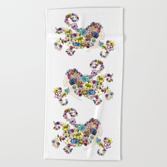 High Fashion 2 Beach Towel