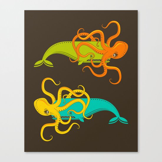 STRUGGLE Canvas Print