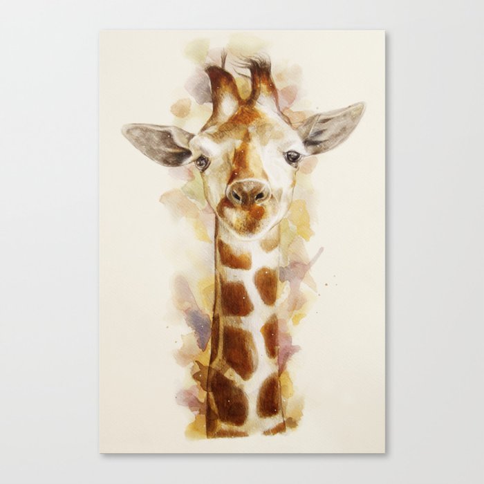 giraffe Canvas Print