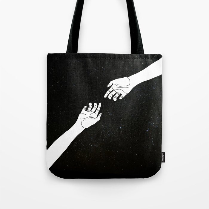 Find me among the stars Tote Bag