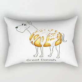Dog Treats - Great Danish Rectangular Pillow