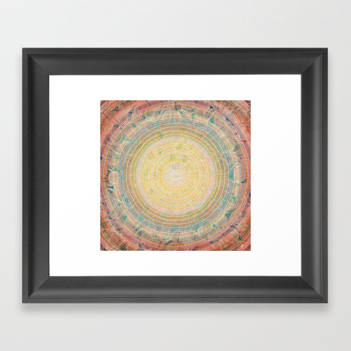 Radiant Orb #1 Framed Art Print