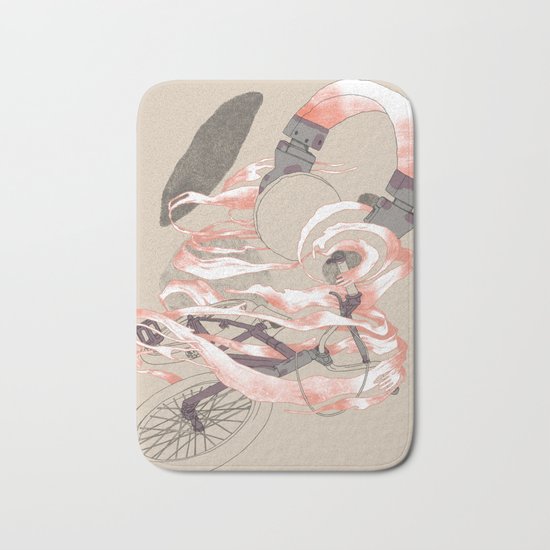 driving with music Bath Mat