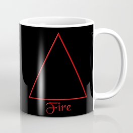 Fire Element Symbol Coffee Mug