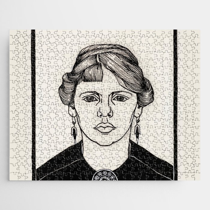 Julie de Graag - Portrait of a woman Jigsaw Puzzle