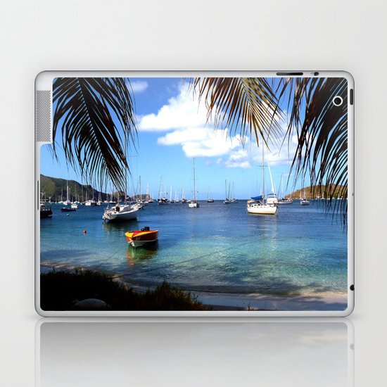 serene harbor Laptop & iPad Skin