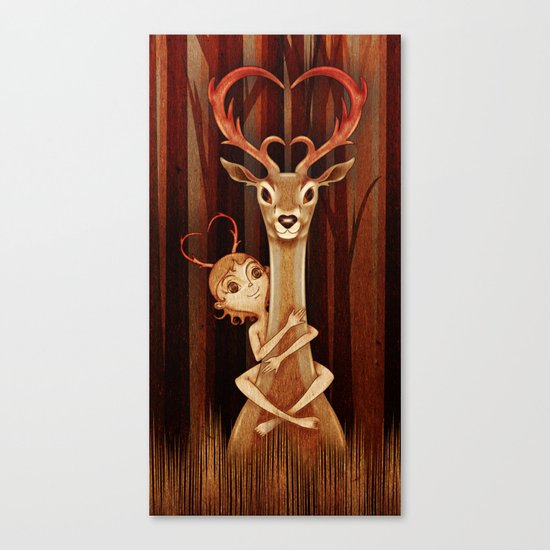 Deer Canvas Print