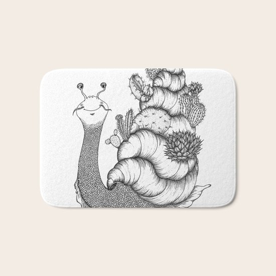 CACTUSNAIL Bath Mat