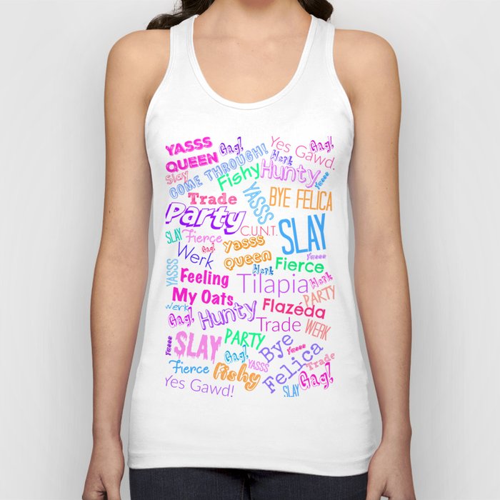 The Gay Thought Bubble Unisex Tank Top The Gay Thought Bubble Unisex Tank Top