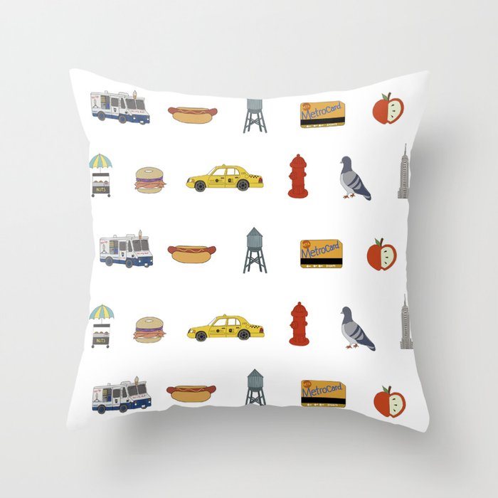 NYC Throw Pillow