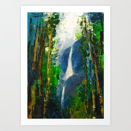 Yosemite Falls Art Print