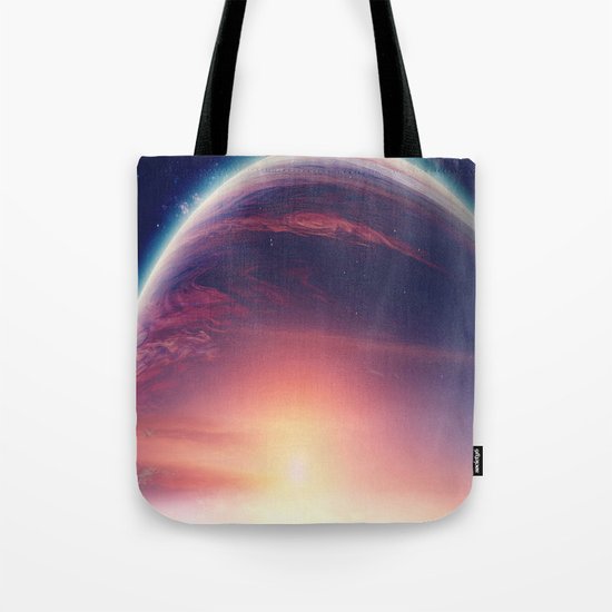 Jupiterian sunset Tote Bag