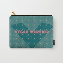 Vegan Warrior_c1 Carry-All Pouch