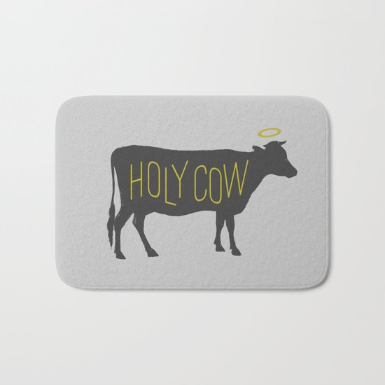 Holy Cow! Bath Mat