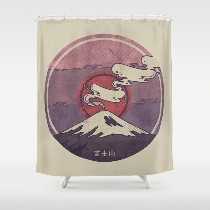 Fuji Shower Curtain
