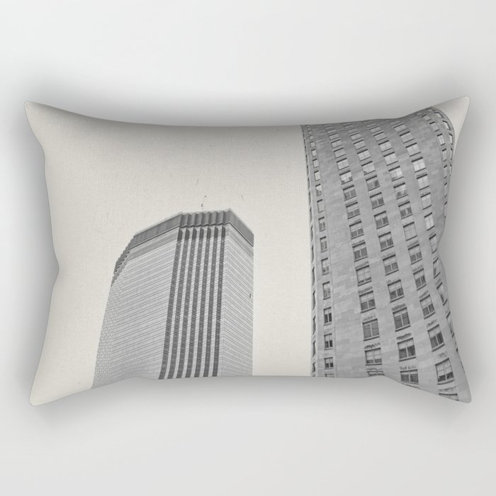 Minneapolis Skyscrapers Rectangular Pillow
