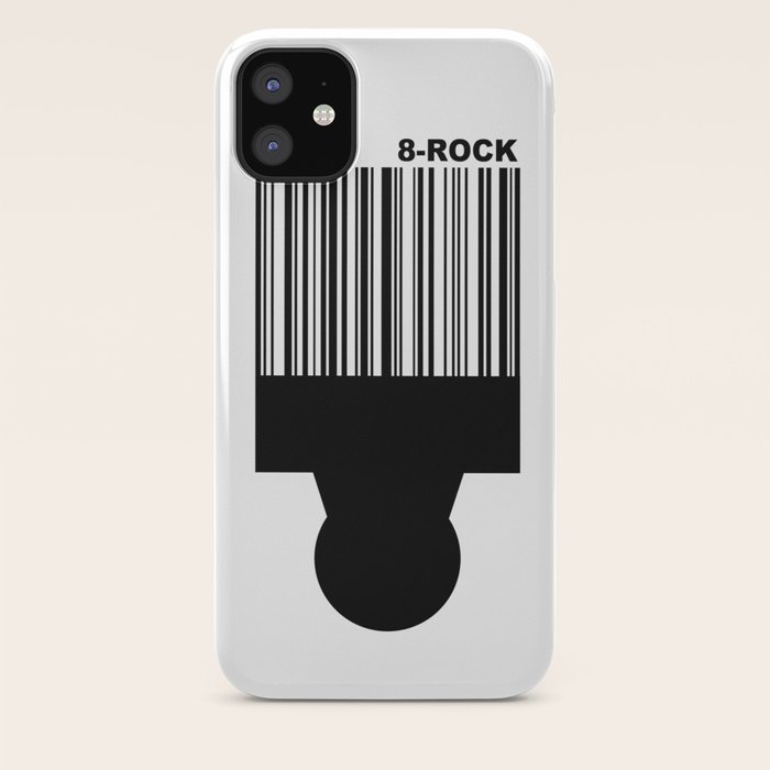 8 Rock Logo Big Letters Iphone Case By Ajuanmance Society6