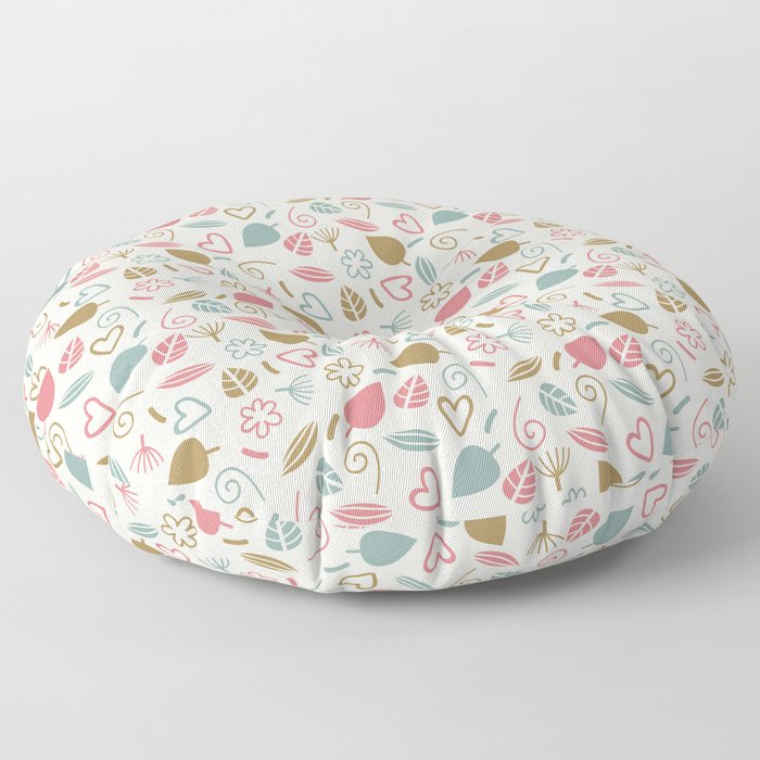 Colorful Lovely Pattern XIII Floor Pillow