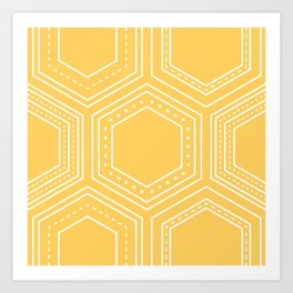 Honeycomb Art Print