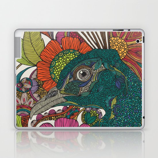 Alexis and the flowers Laptop & iPad Skin