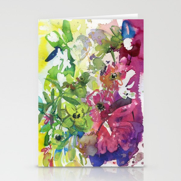 in shadow: orchid Stationery Cards