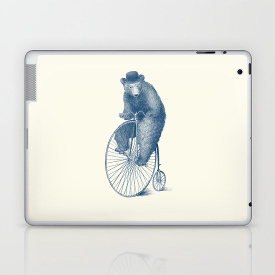 Morning Ride - Blue Option Laptop & iPad Skin
