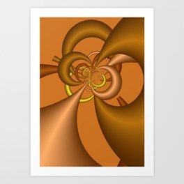 fractal design -50- Art Print