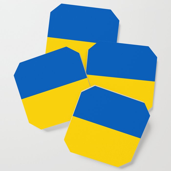 Ukrainian flag of Ukraine Coaster