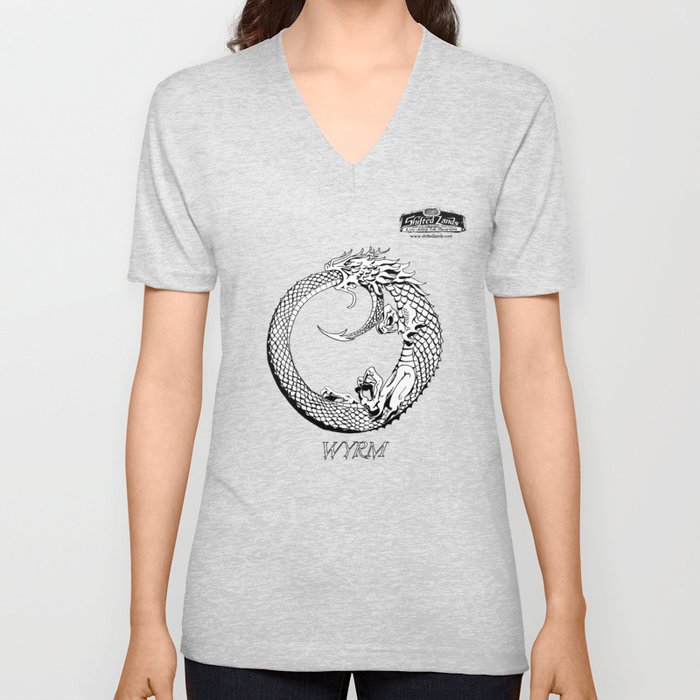The Wyrm has Turned V Neck T Shirt
