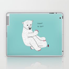 Classy Claws Polar Bear Laptop Skin