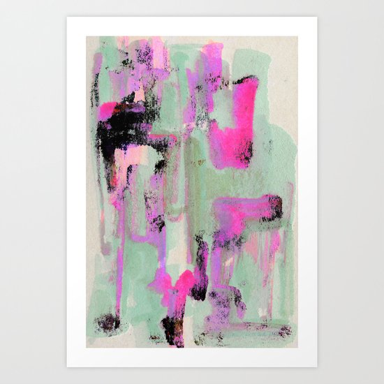 Masquerade Art Print