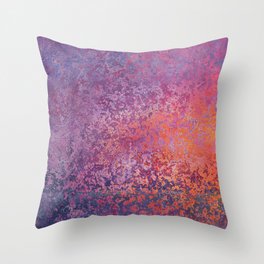Orange Sunset with Purple Hues | Saletta Home Decor Throw Pillow