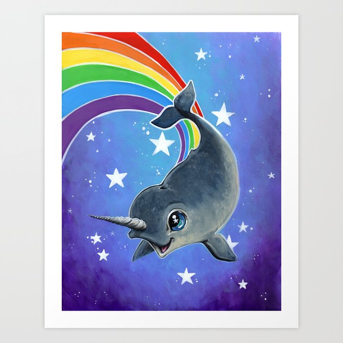 rainbow narwhal