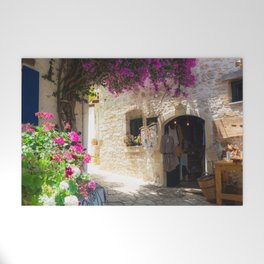 Afionas Village, Corfu Island, Greece. A beautiful and idyllic village Welcome Mat