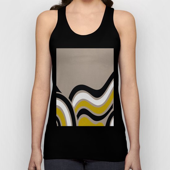 WAVES 2# ABSTRACT Unisex Tank Top