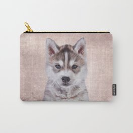Drawing puppy Husky Carry-All Pouch