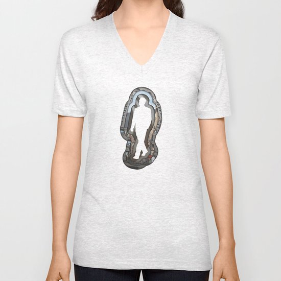 metropolis Unisex V-Neck
