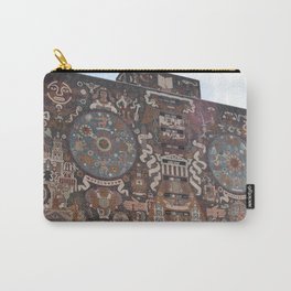 Mexico Photography - Artistic University In Mexico Carry-All Pouch
