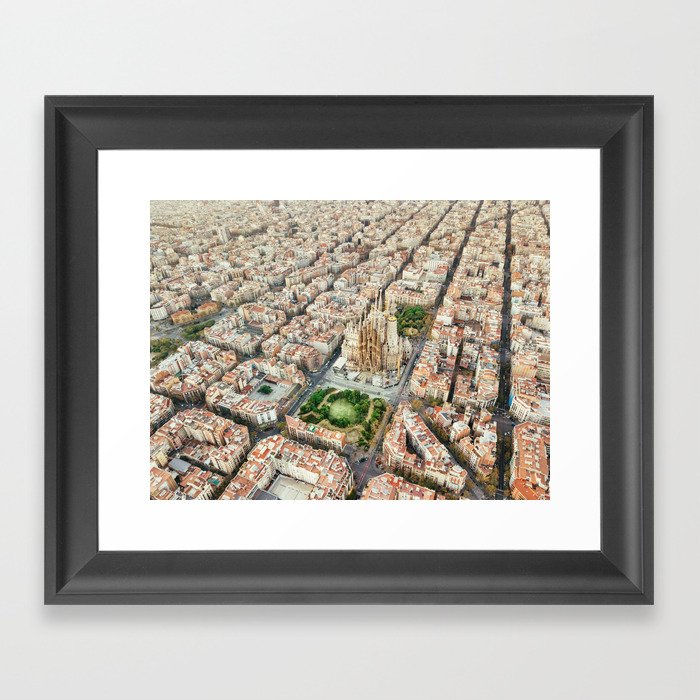 Barcelona 4 Framed Art Print