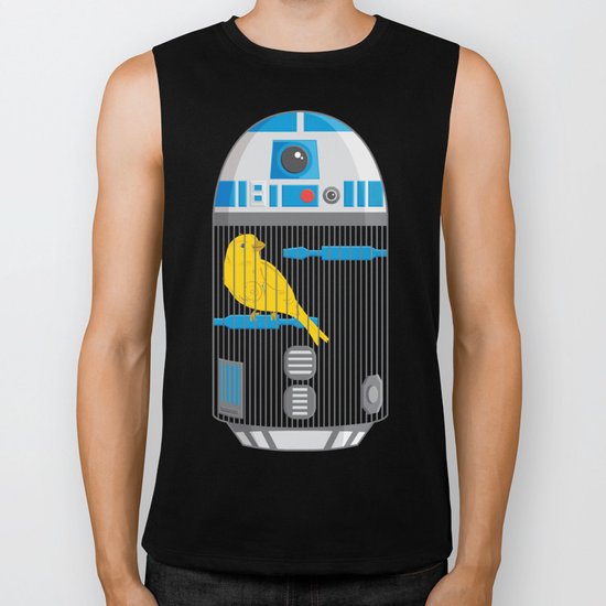 R2 Birdcage Biker Tank