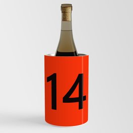 Legendary No. 14 in orange and black Wine Chiller
