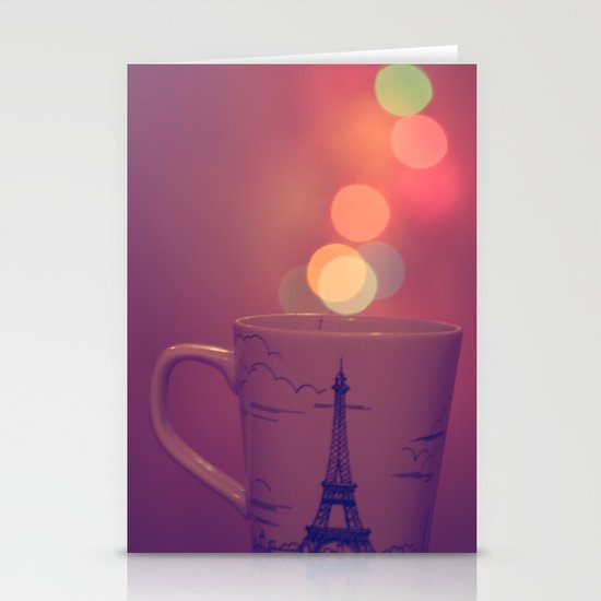 Cup Full of Bokeh Stationery Cards