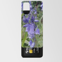 Soft flower 44 - blue flower Android Card Case
